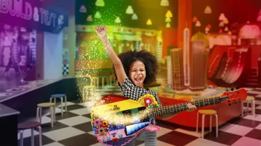 8572 Legoland Discovery Centre Trolls Hero Shots Girl Guitar FINAL