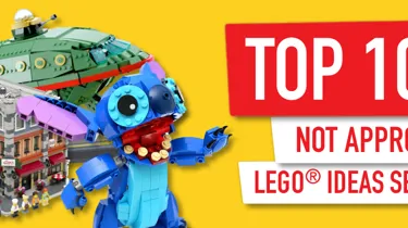 Top 10 Not Approved Lego Ideas Banner