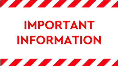 Important Information