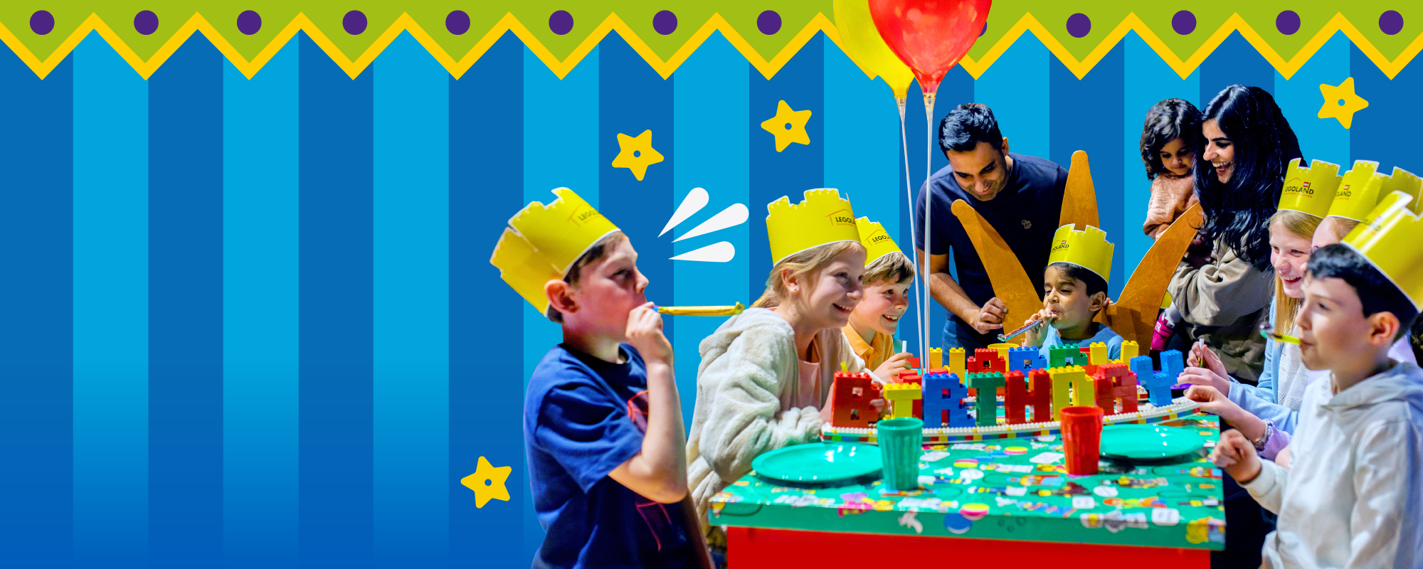 Birthdays Web Tile 2000X800px LEGOLAND